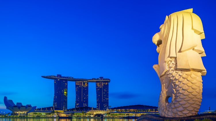 Merlion Park Singapore