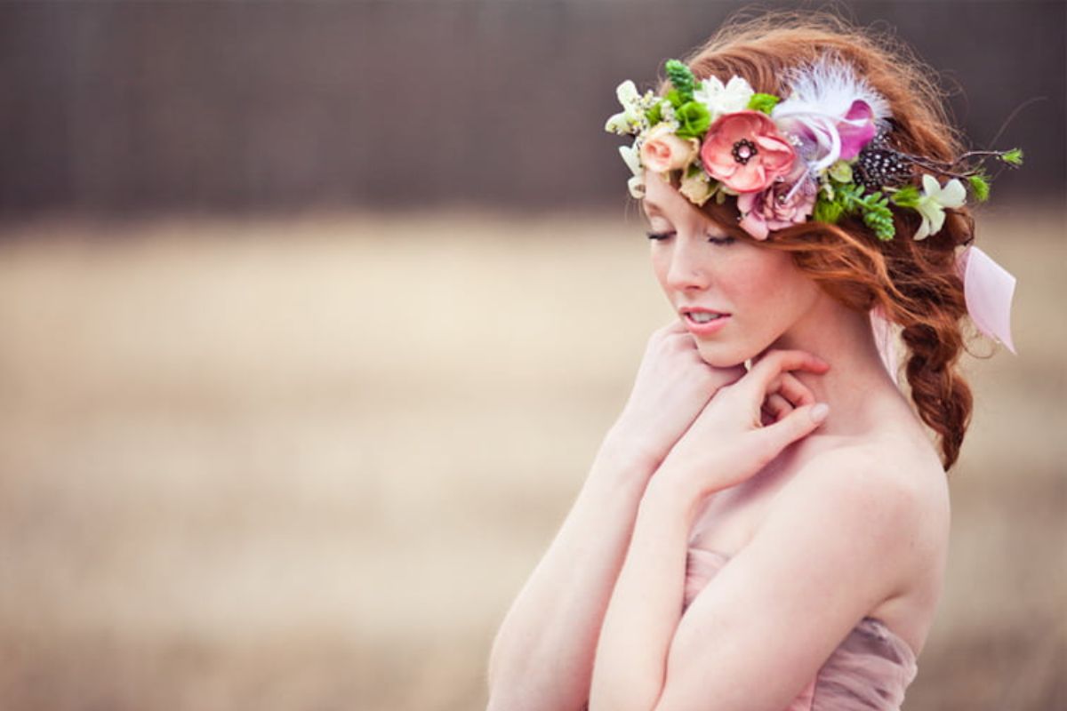 Bohemian Floral Crown