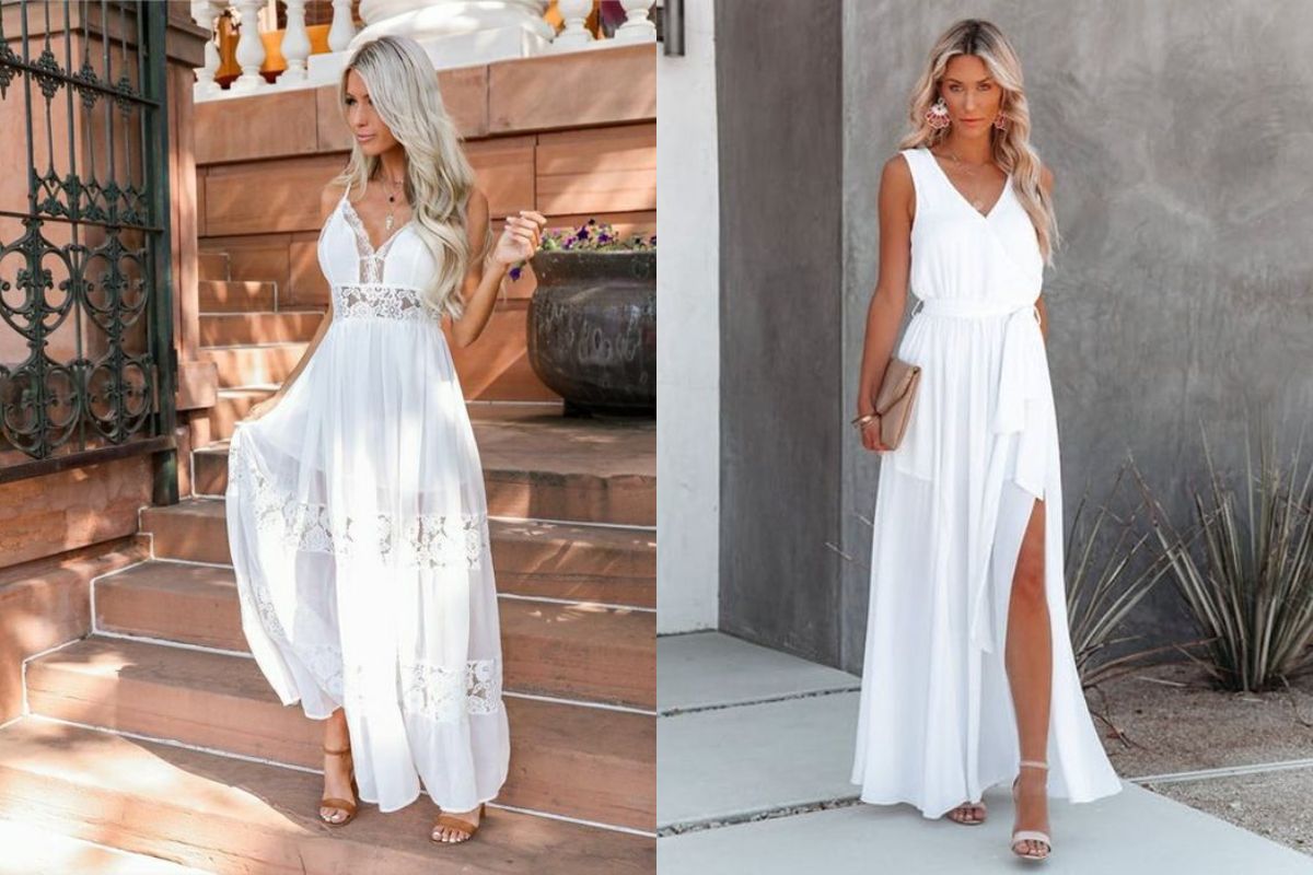 White Maxi Dress 