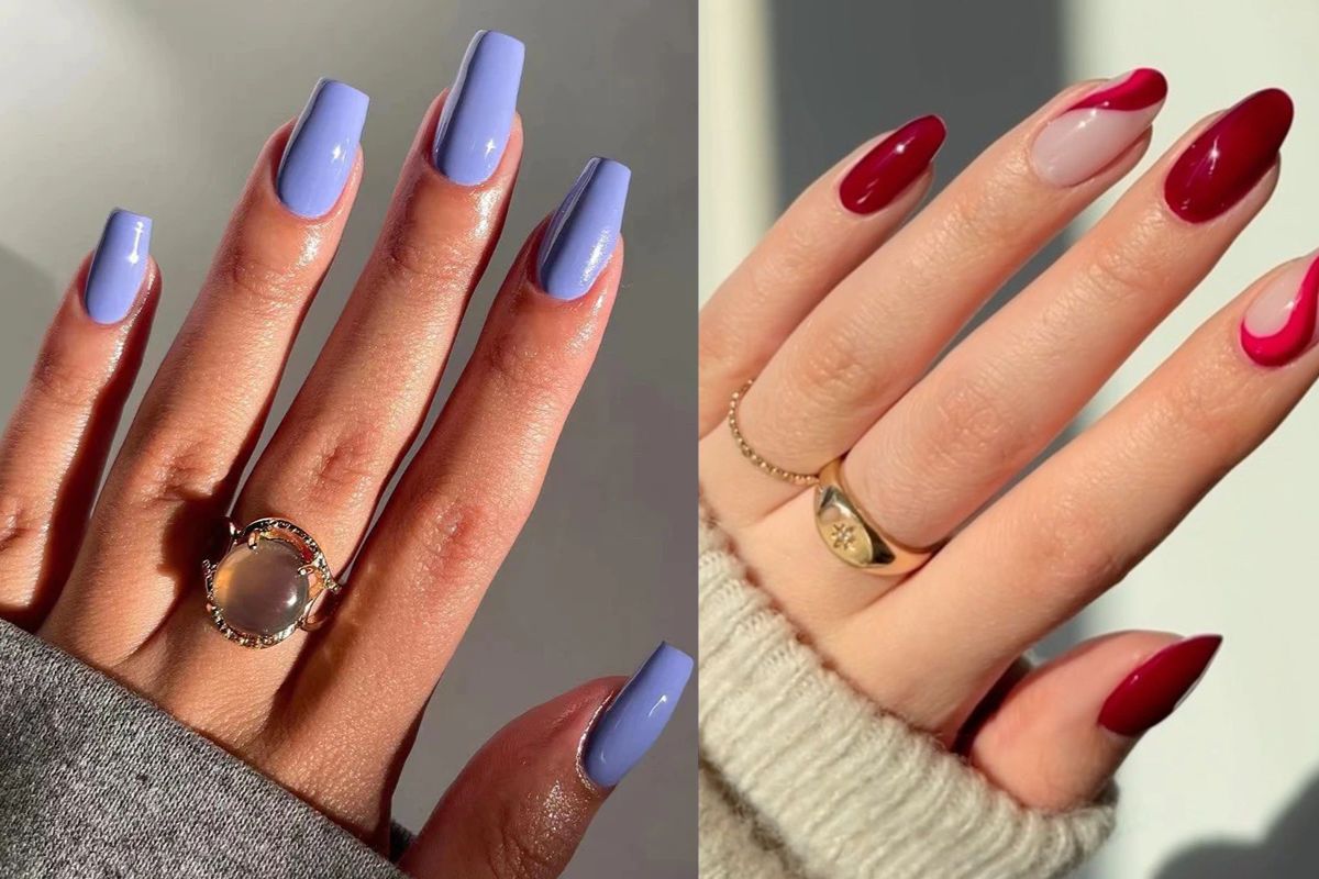 Solid Color Nails