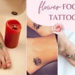 flower foot tattoo