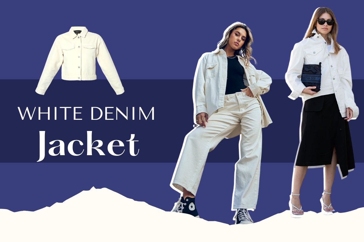 How to Style A White Denim Jacket This Summer