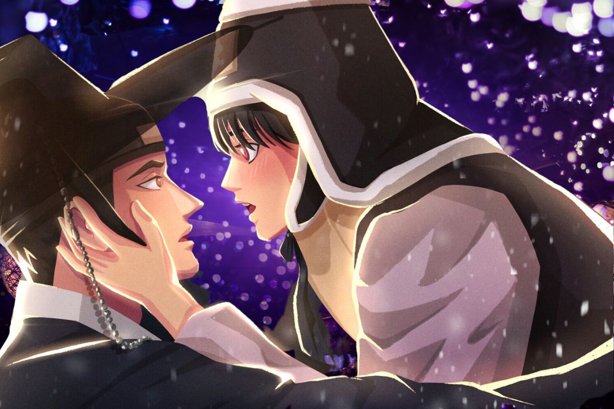 Yaoi manga Painter of the Night on Mangakakalot