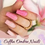 Coffin Ombre Nails