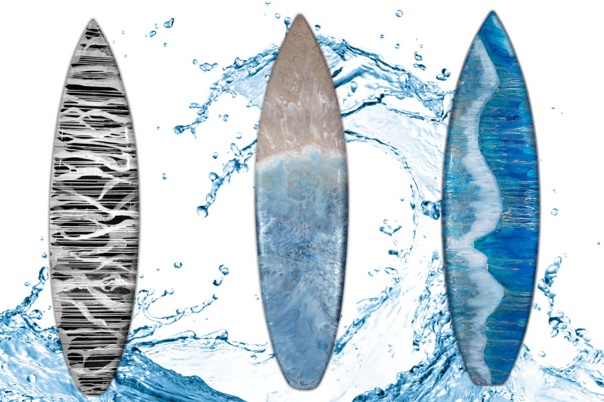 Surf Art Chronicles: The Ocean’s Story at Your Home
