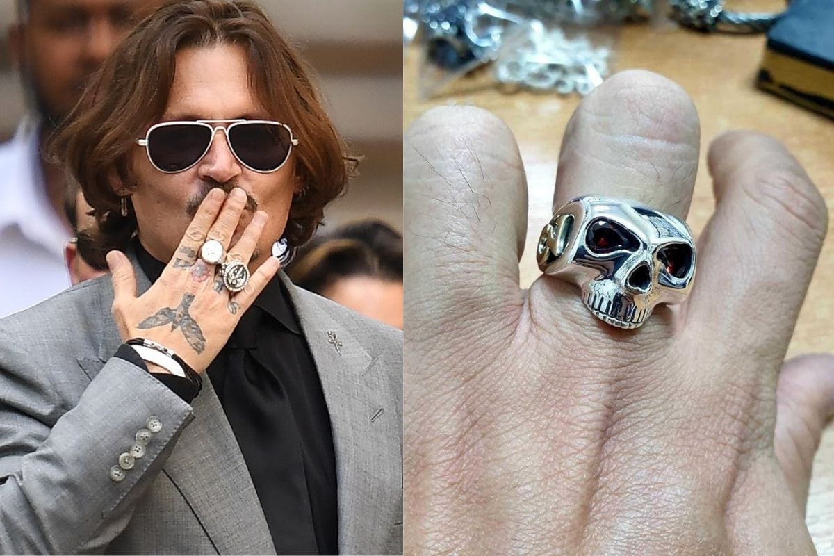 Johnny Depp Rings - Skulls, Snakes, and Silver