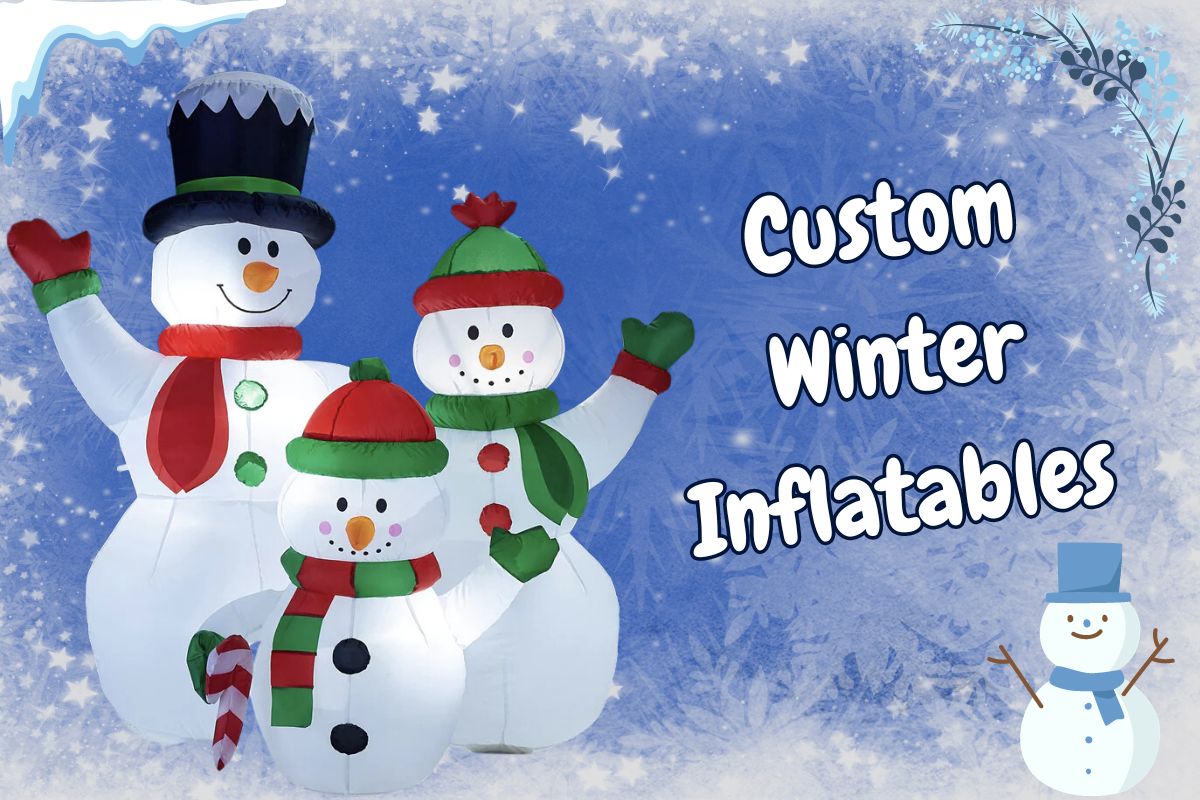 Where Custom Winter Inflatables Work Best – Choosing the Ideal Locations