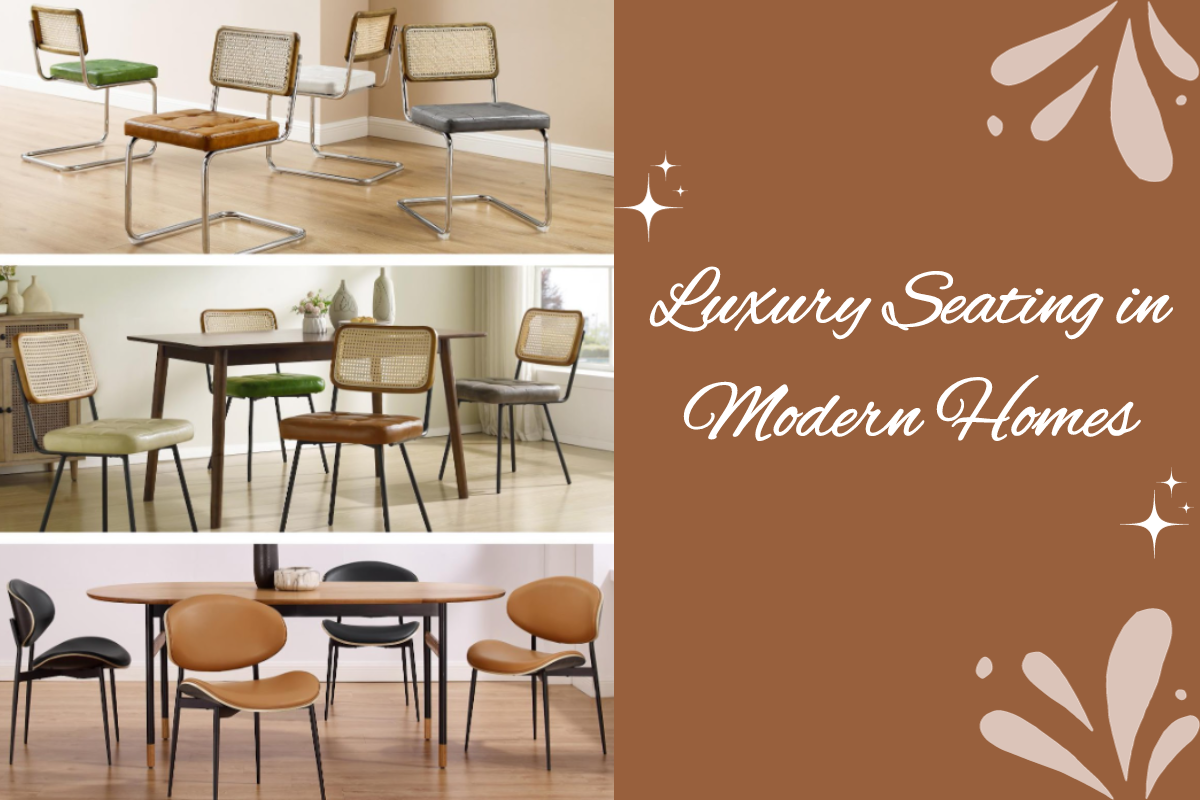 The Art of Luxury Seating in Modern Homes