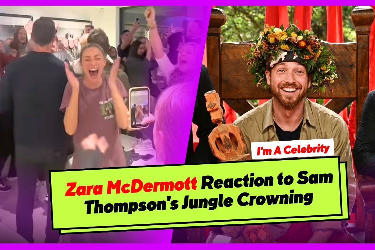 Zara McDermott Reaction To Sam Thompson's Jungle Crowning
