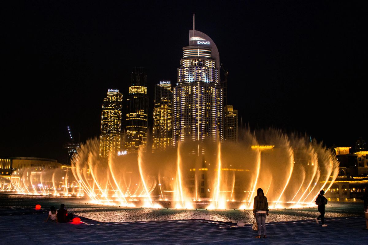 Dubai Fountain and Mall
