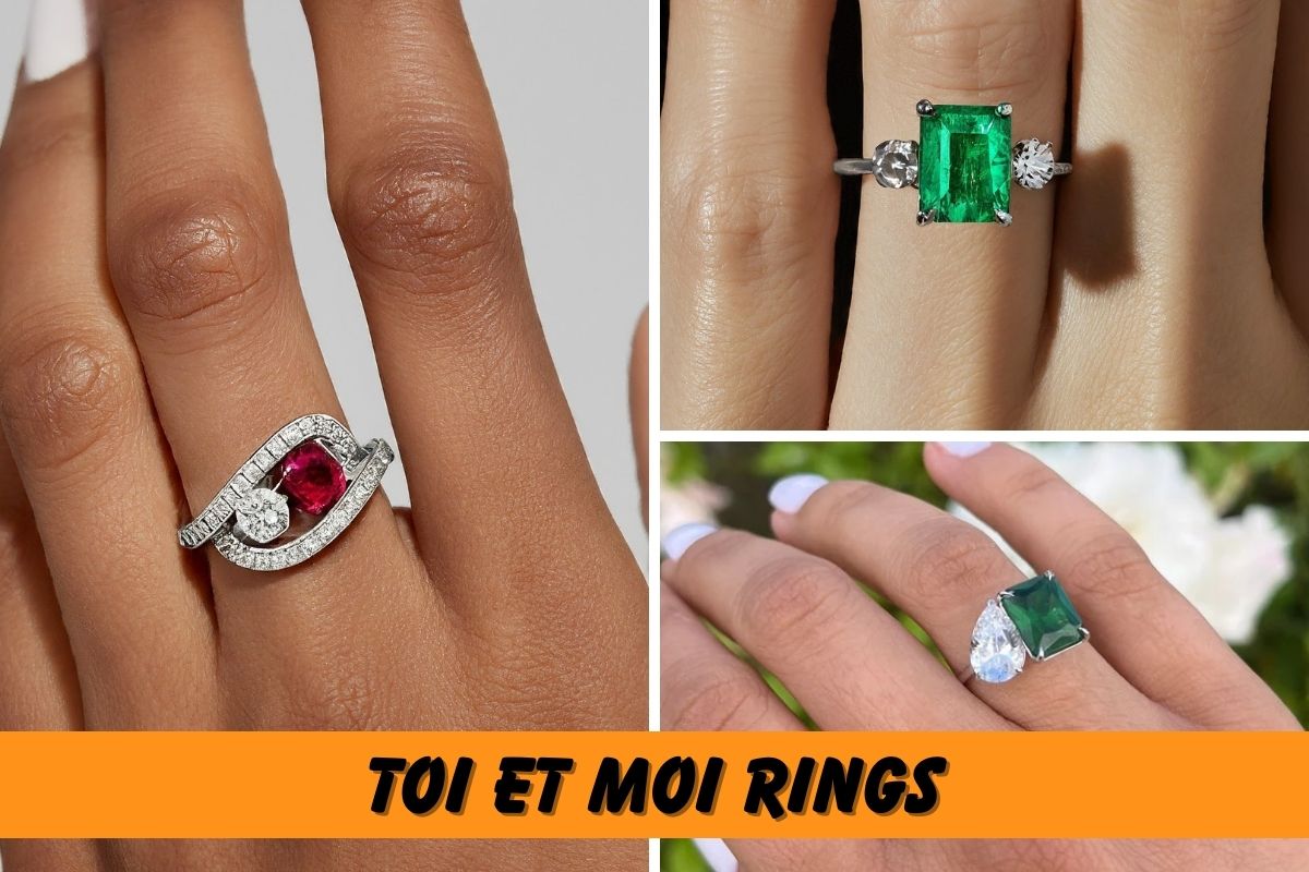 Twined Gems – The Elegance of Toi et Moi Rings