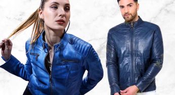 Best Ways To Style Blue Leather Jackets