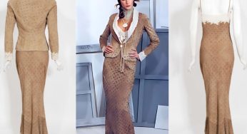 The Timeless Charm of a Brown Dior Dress with Jacket